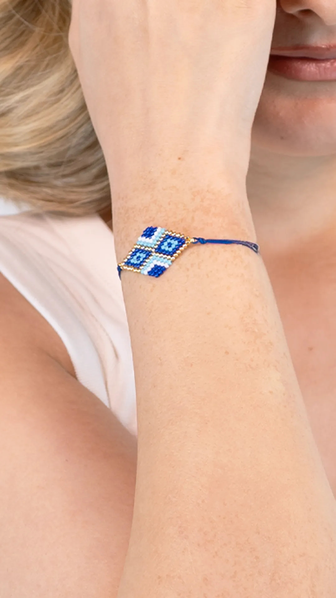 Nazar Motifli Miyuki Bileklik